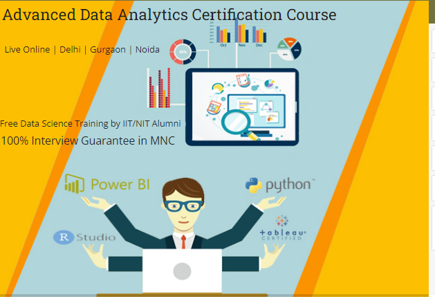 Top Data Analytics Institute in Delhi, Independence Day Offer till 15 Aug, Free Google Data Science Training Certification by SLA Consultants India,